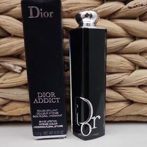 Dior Addict Intense Shine Lipstick in Black and Silver